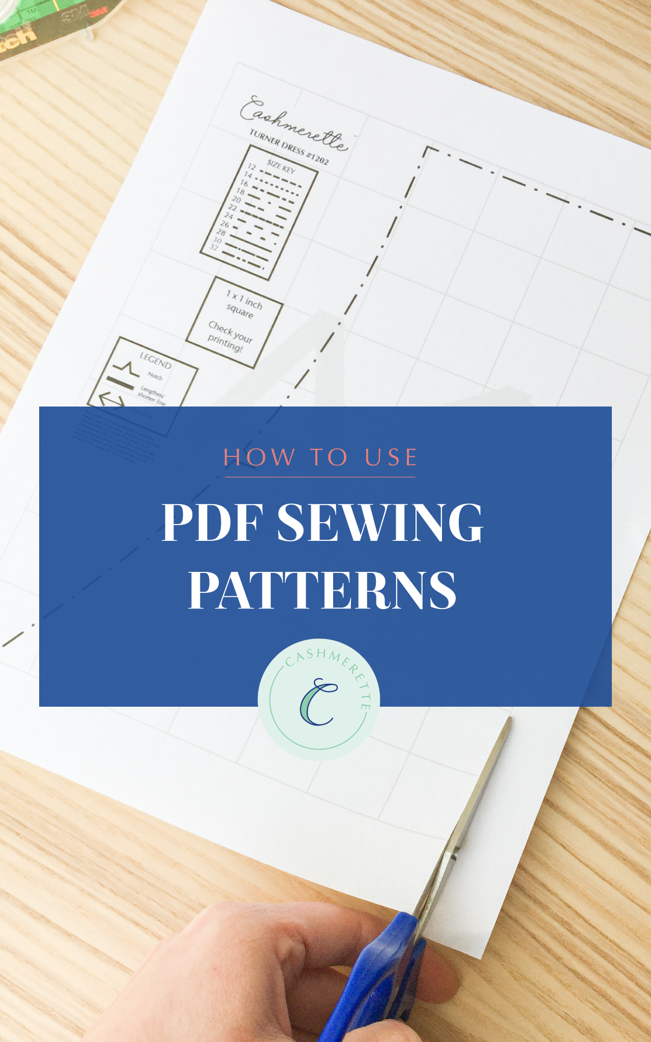 How to Use PDF Sewing Patterns: Everything You Need to Know to Get Started